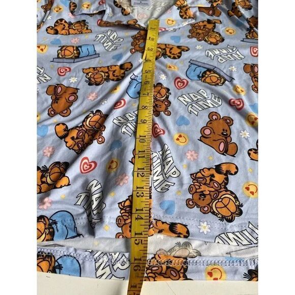 2 Pc Nickelodeon Garfield Nap Time PJ Pajama Set Women’s Sz S Soft Pants NEW - Picture 9 of 13
